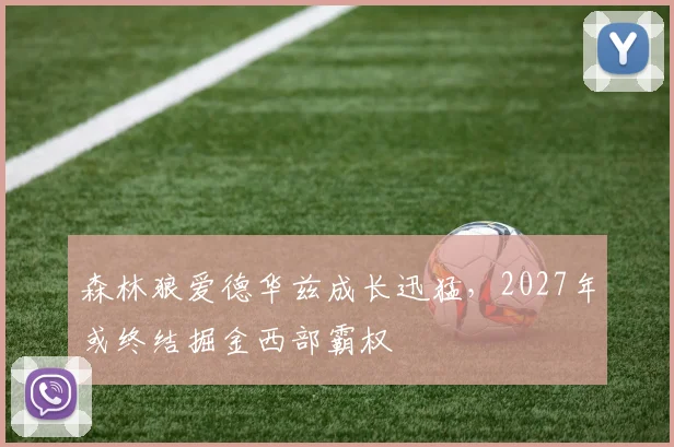 森林狼爱德华兹成长迅猛，2027年或终结掘金西部霸权
